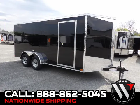 Black 2026 Seed Cargo 7X16 Enclosed 35K for sale in Cochran, GA