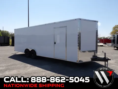 White 2026 Maximum Cargo 8.5X24 Enclosed 52K for sale in Cochran, GA