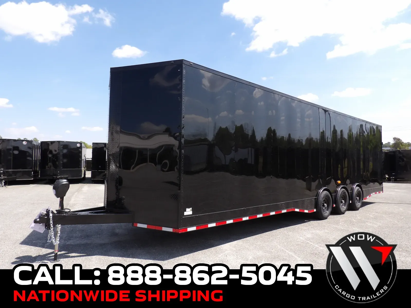 Black 2026 Steel Pines Cargo 8.5X34 Enclosed 7K for sale in Cochran, GA