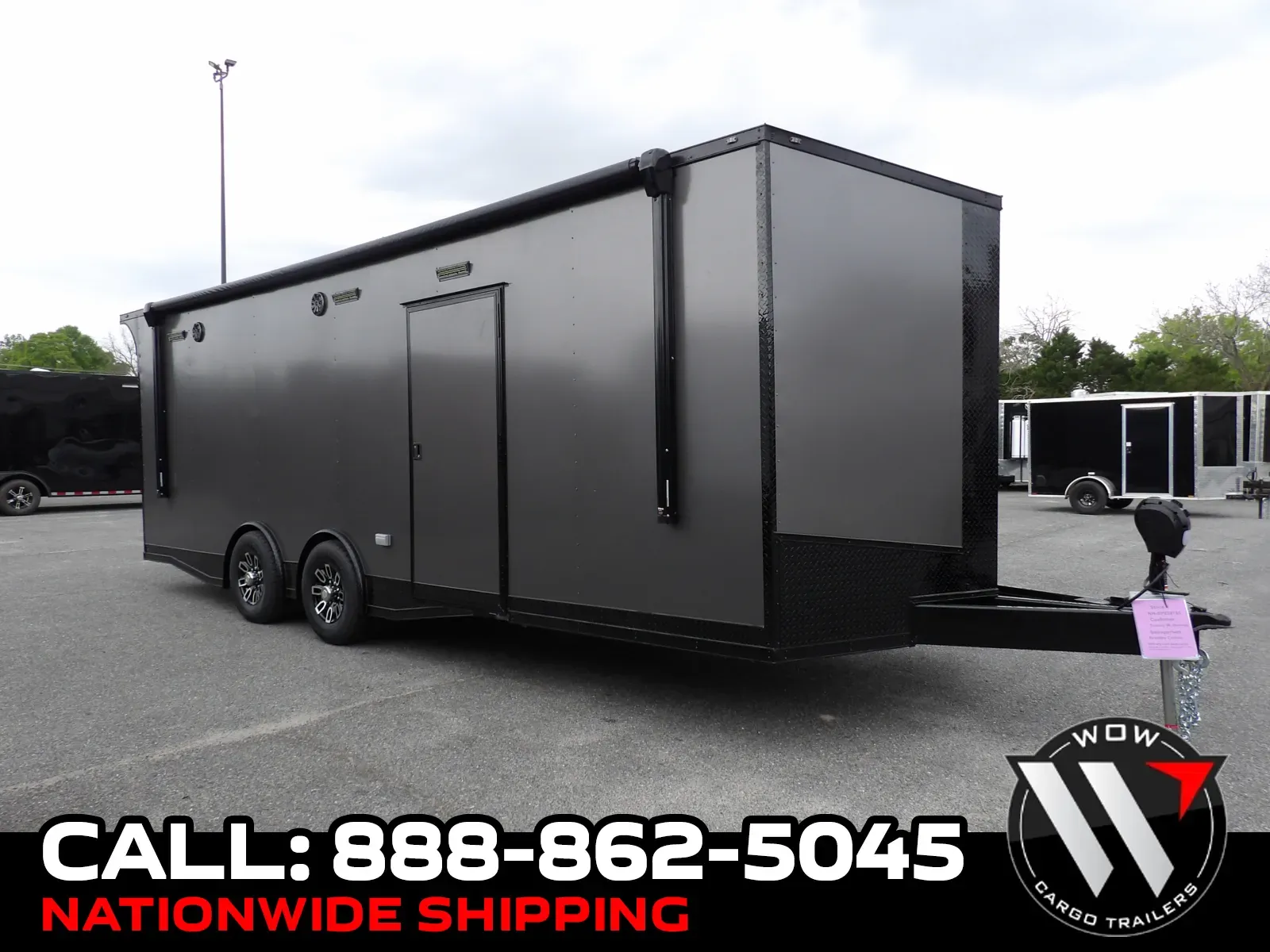 Black 2026 Steel Pines Cargo 8.5X24 Enclosed 52K for sale in Cochran, GA