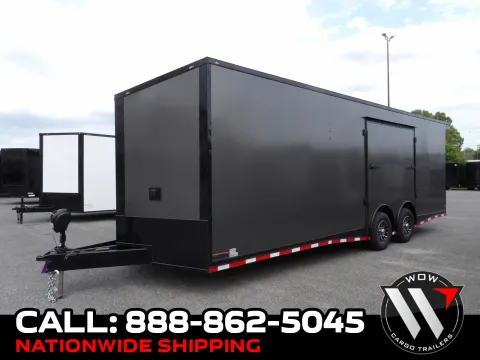 Black 2026 Hook & Line Cargo 8.5X26 Enclosed 7K for sale in Cochran, GA