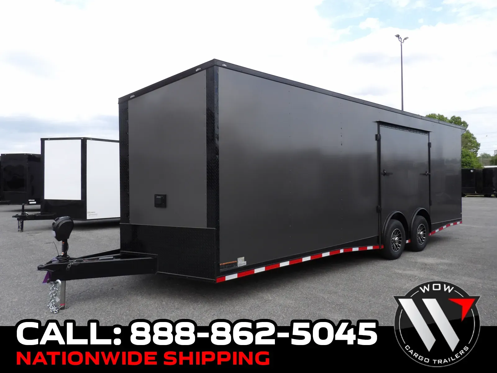 Black 2026 Hook & Line Cargo 8.5X26 Enclosed 7K for sale in Cochran, GA
