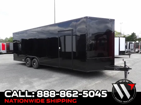 Black 2026 South GA Cargo 8.5X24 Enclosed 52K for sale in Cochran, GA