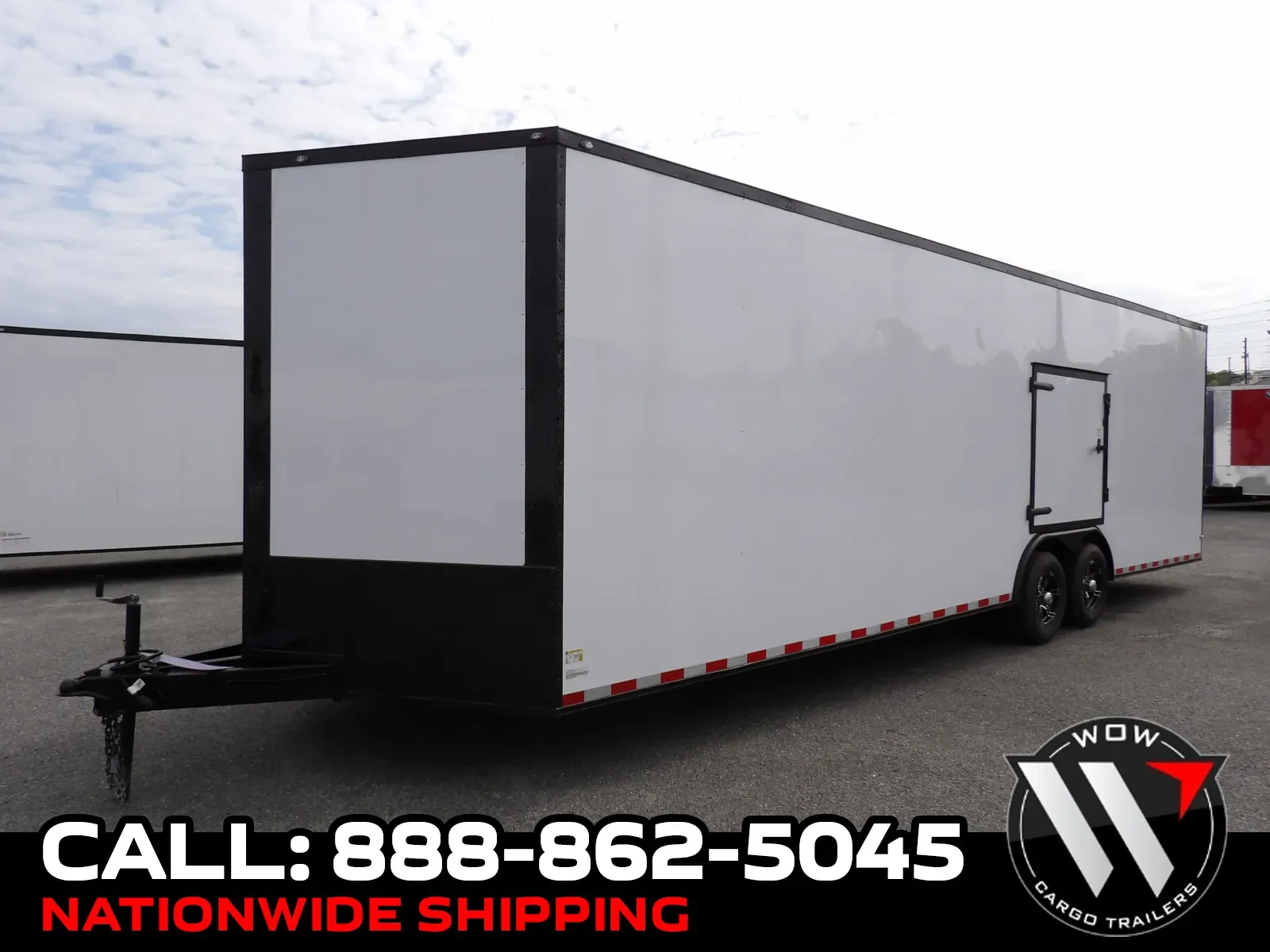 White 2026 South GA Cargo 8.5X28 52K for sale in Cochran, GA