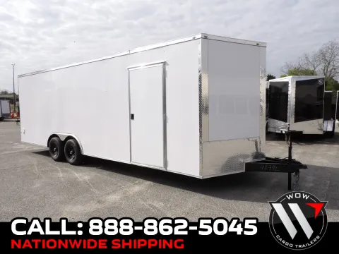 White 2026 Maximum Cargo 8.5X24 52K for sale in Cochran, GA