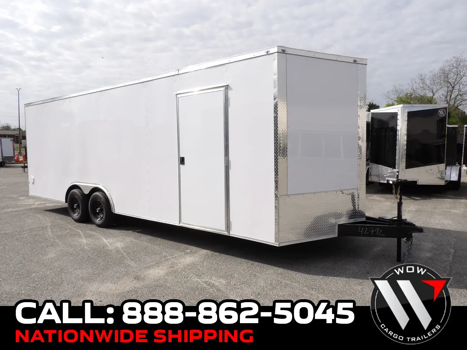 White 2026 Maximum Cargo 8.5X24 52K for sale in Cochran, GA