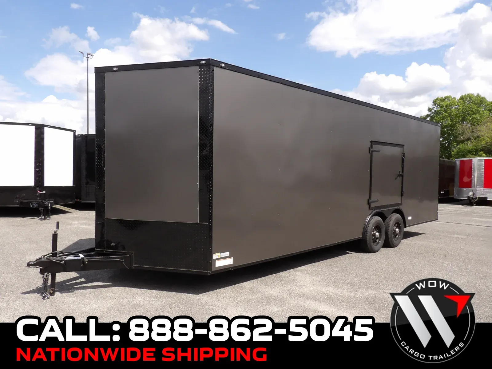 Black 2026 South GA Cargo 8.5X24 Enclosed 52K for sale in Cochran, GA