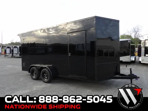 Black 2026 Steel Pines Cargo 7X16 Enclosed 35K for sale in Cochran, GA