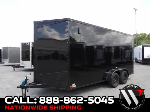 Black 2026 Seed Cargo 7X16 Enclosed 35K for sale in Cochran, GA