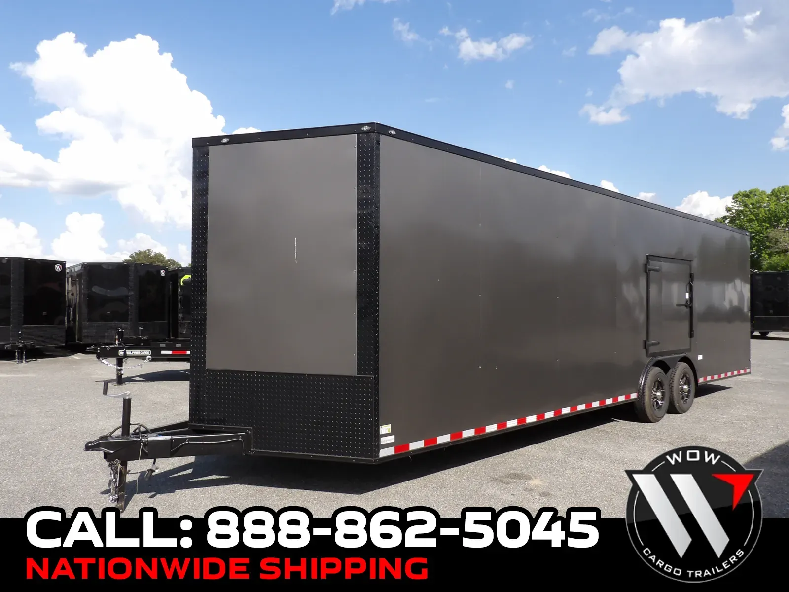 Black 2026 South GA Cargo 8.5X28 Enclosed 52K for sale in Cochran, GA