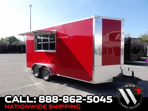 Red 2026 Diamond Cargo 7X16 Enclosed 35K for sale in Cochran, GA