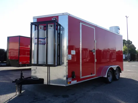 Photos of 2026 Diamond Cargo 7X16 Enclosed 35K for sale in Cochran, GA at WOW Cargo Trailers
