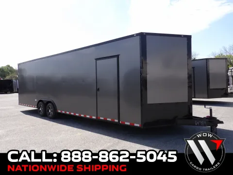Black 2026 South GA Cargo 8.5x28x7'6 52k for sale in Cochran, GA