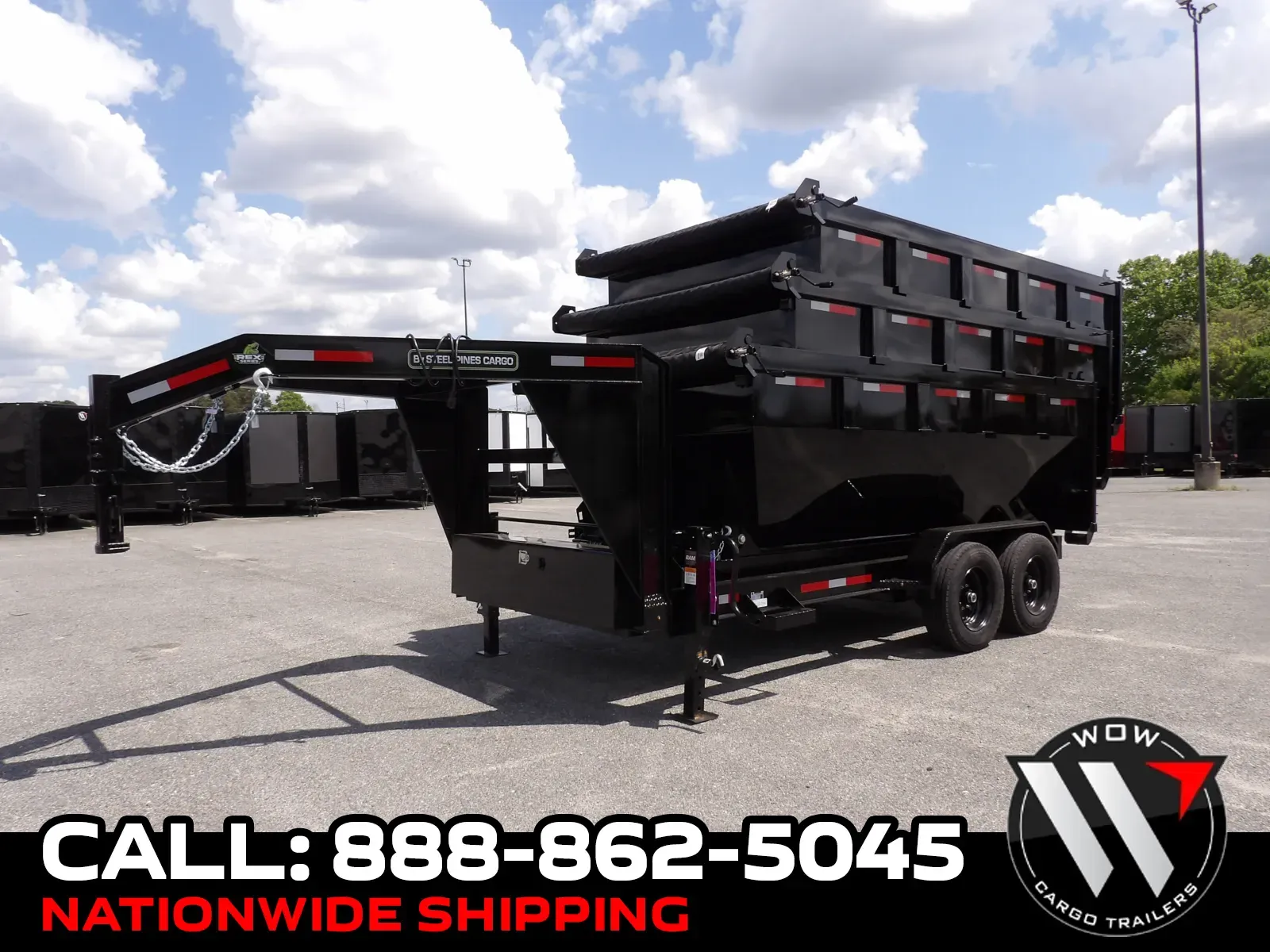 Black 2026 Steel Pines Cargo Roll Off for sale in Cochran, GA