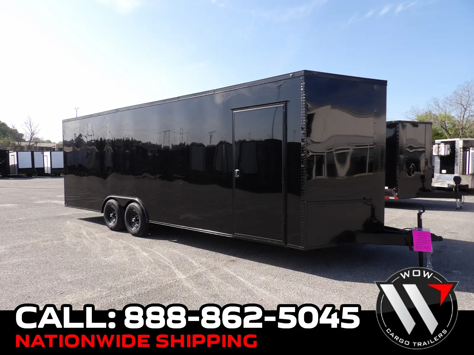 Black 2026 Steel Pines Cargo 8.5x24 35K for sale in Cochran, GA