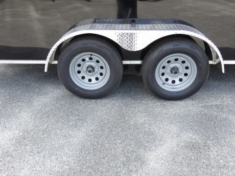 Another view of 2026 Diamond Cargo 7X16 Enclosed for sale in Cochran, GA at WOW Cargo Trailers