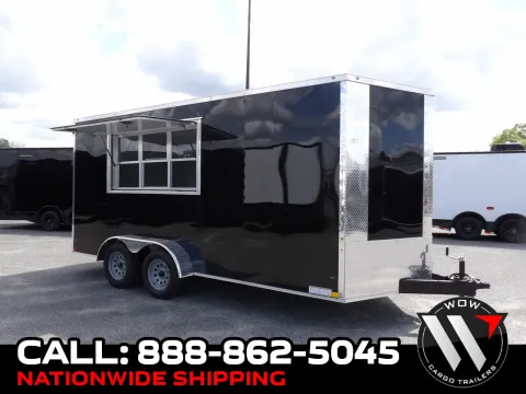 Black 2026 Diamond Cargo 7X16 Enclosed for sale in Cochran, GA