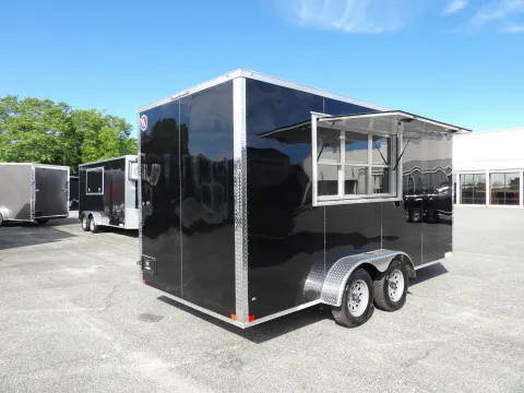 More photos of 2026 Diamond Cargo 7X16 Enclosed at WOW Cargo Trailers, GA