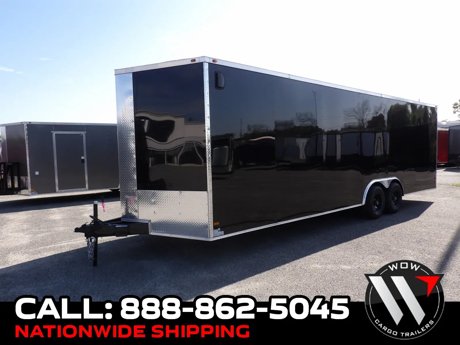 Black 2026 All World Trailers 8.5X26 Enclosed 35K for sale in Cochran, GA