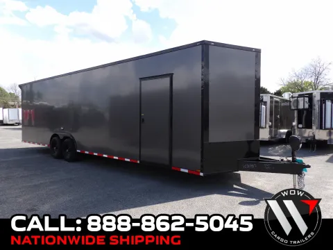 Black 2026 Hook & Line Cargo 8.5X30 Enclosed 7K for sale in Cochran, GA