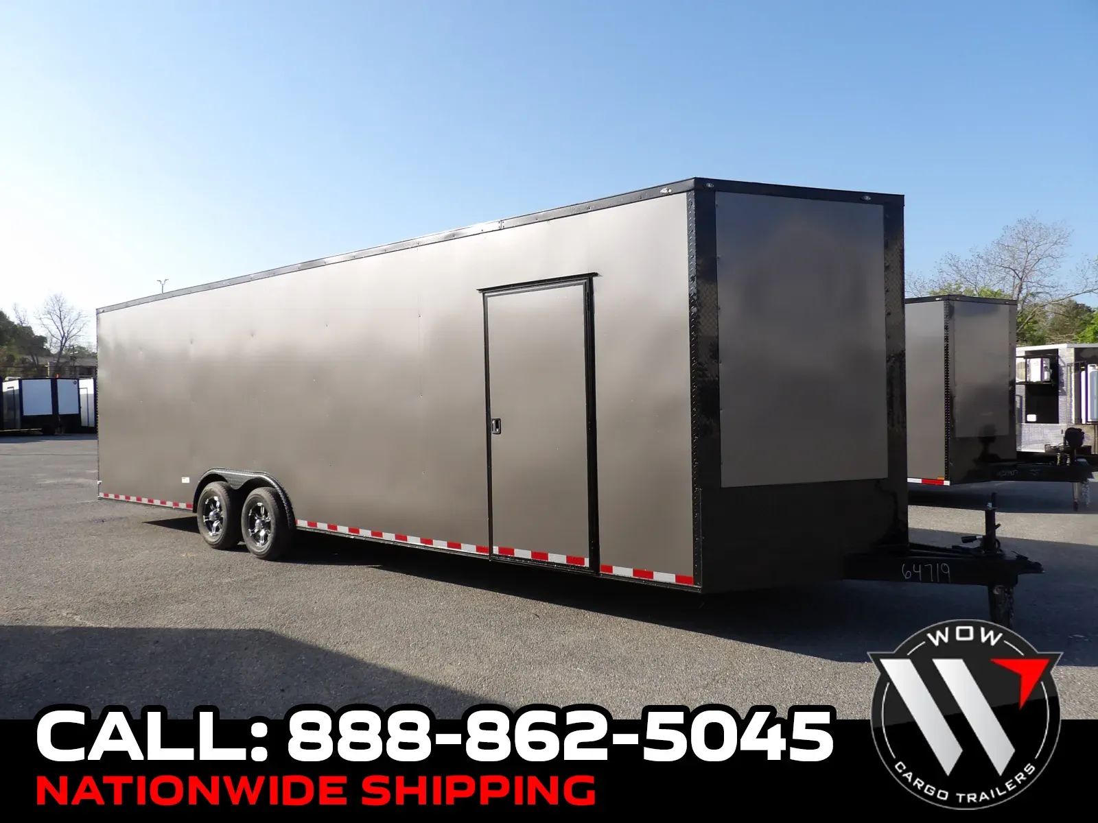 Black 2026 South GA Cargo 8.5X28 Enclosed 35K for sale in Cochran, GA