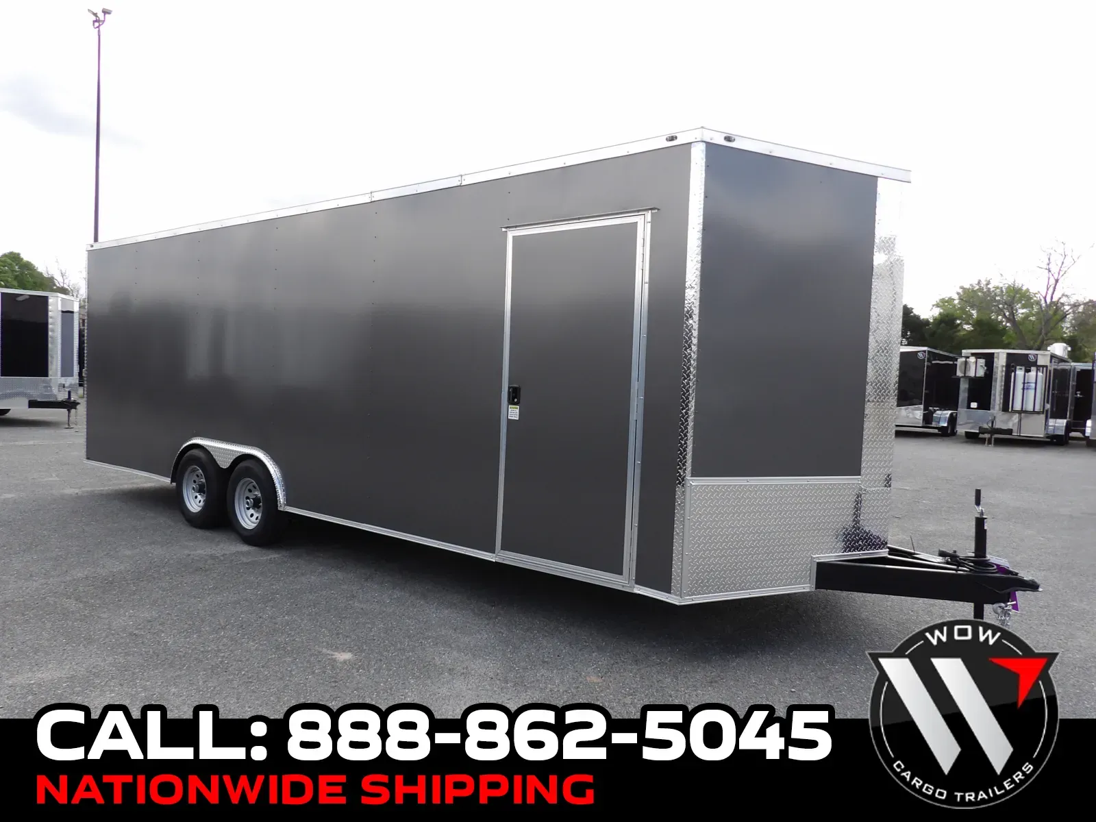 Black 2026 Steel Pines Cargo 8.5X24 Enclosed 35K for sale in Cochran, GA