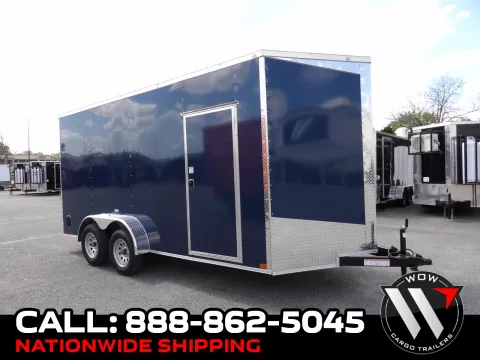 Blue 2026 Seed Cargo 7X16 Enclosed for sale in Cochran, GA