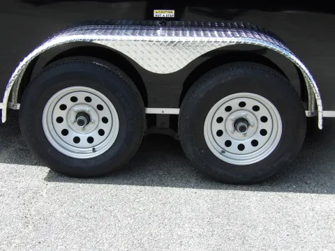 Another view of 2026 Seed Cargo 7X14 Enclosed for sale in Cochran, GA at WOW Cargo Trailers