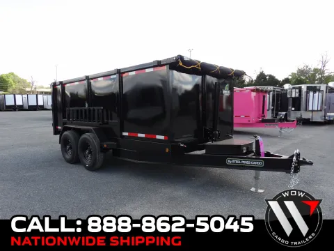 Black 2025 Steel Pines Cargo 7x14x4 7K for sale in Cochran, GA
