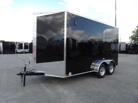 Another view of 2026 Seed Cargo 7X14 Enclosed for sale in Cochran, GA at WOW Cargo Trailers
