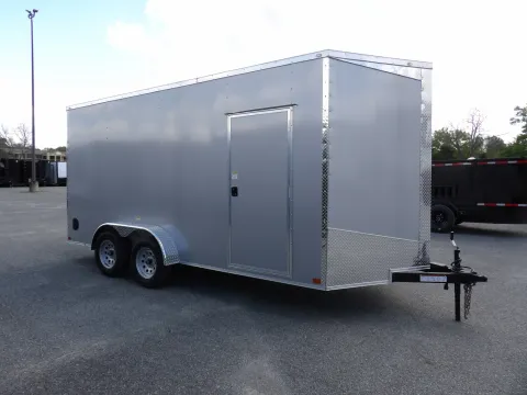 Photos of 2026 Seed Cargo 7X16 Enclosed for sale in Cochran, GA at WOW Cargo Trailers