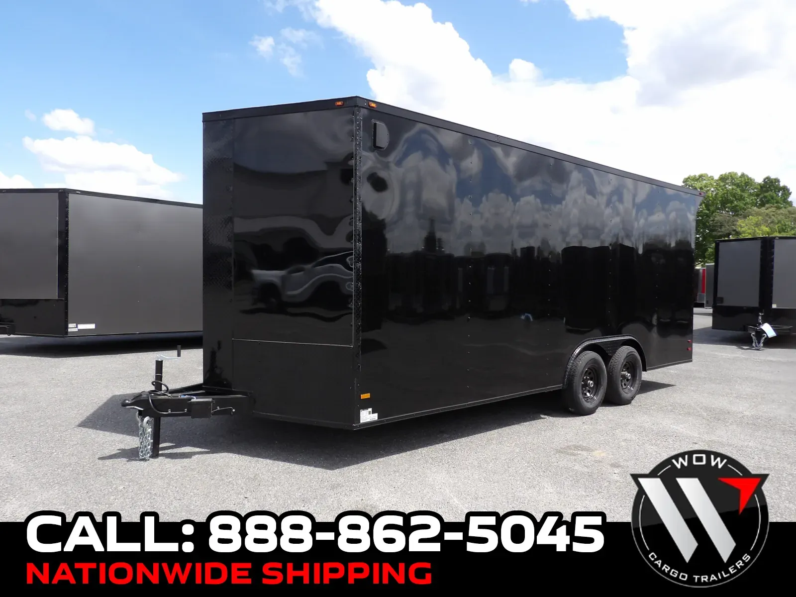 Black 2026 All World Trailers 8.5X20 Enclosed 35K for sale in Cochran, GA