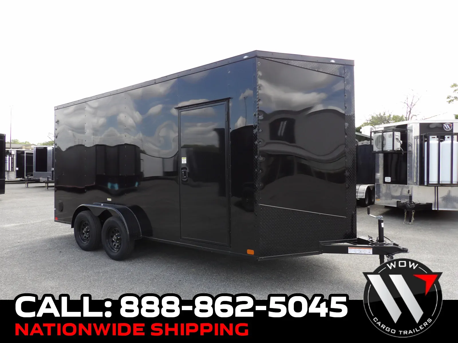 Black 2026 Seed Cargo 7X16 Enclosed 35K for sale in Cochran, GA