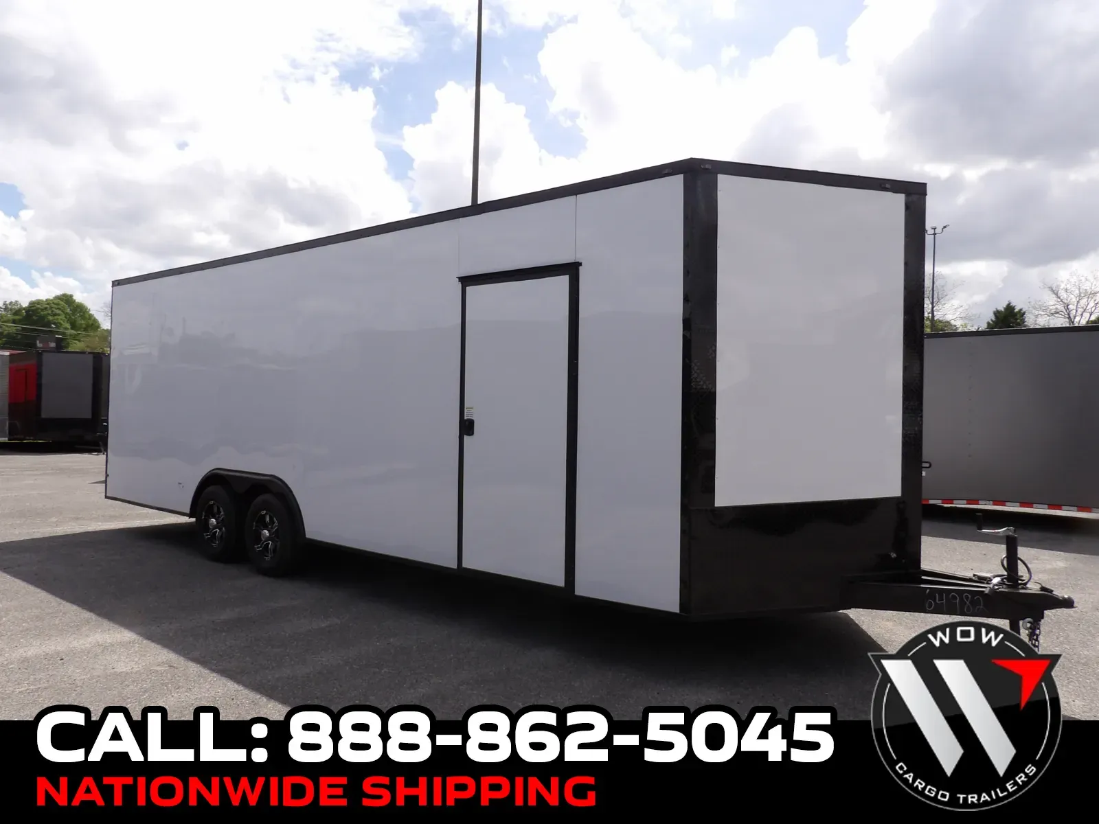 Black 2026 South GA Cargo 8.5X24 Enclosed 52K for sale in Cochran, GA