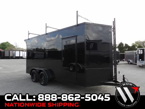 Black 2026 Steel Pines Cargo 7X16 Enclosed 35K for sale in Cochran, GA