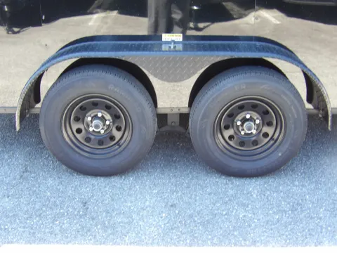 Another view of 2026 All World Trailers 7X16 Enclosed 7K for sale in Cochran, GA at WOW Cargo Trailers