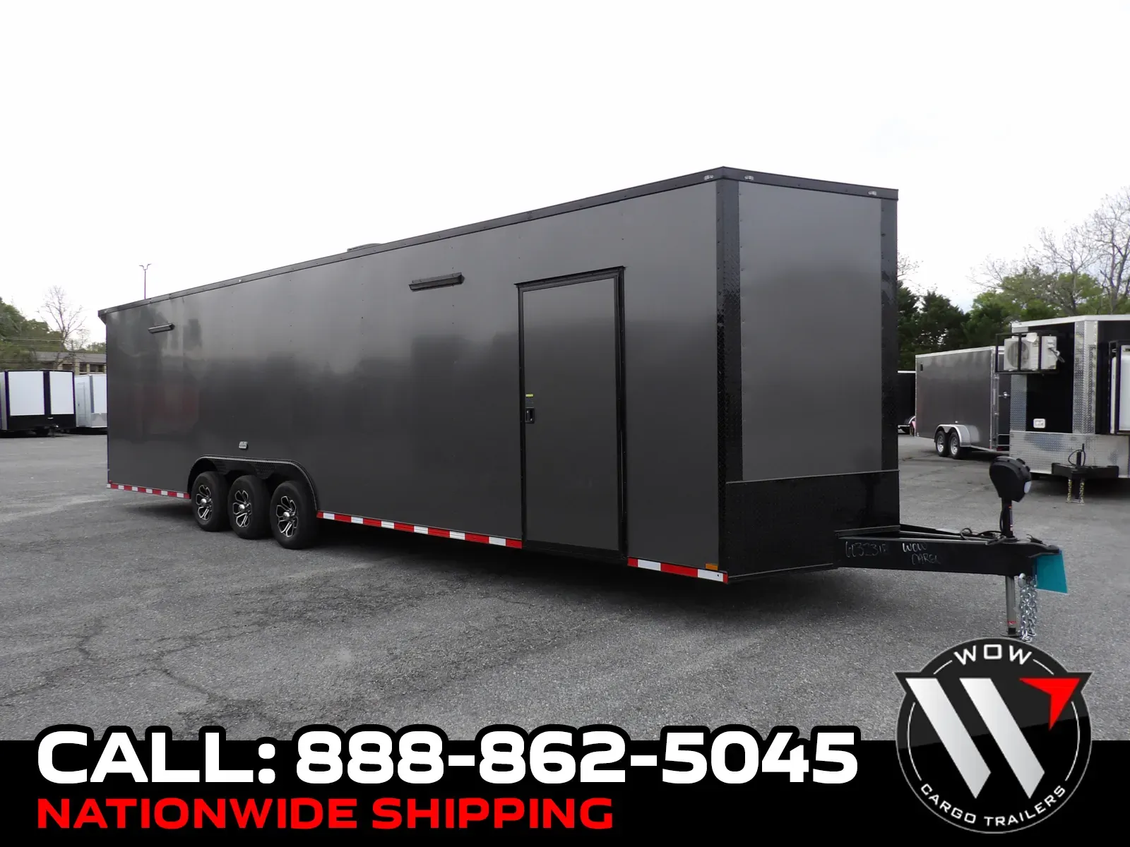 Black 2026 Hook & Line Cargo 8.5X32 Enclosed 52K for sale in Cochran, GA