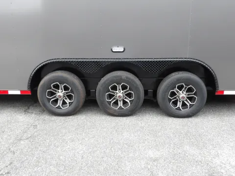 Another view of 2026 Hook & Line Cargo 8.5X32 Enclosed 52K for sale in Cochran, GA at WOW Cargo Trailers