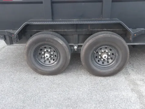 Another view of 2025 ED Trailers 7X16 Dump for sale in Cochran, GA at WOW Cargo Trailers