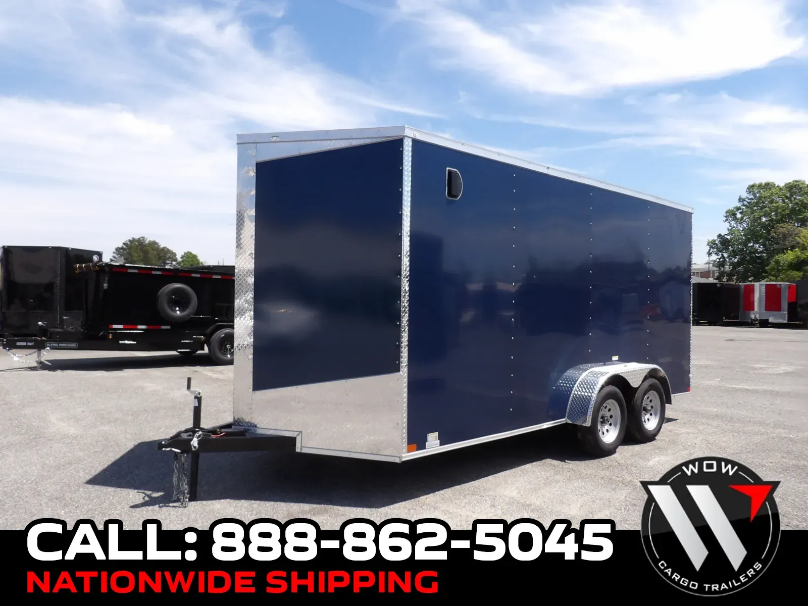 Blue 2026 Seed Cargo 7X16 Enclosed 35K for sale in Cochran, GA