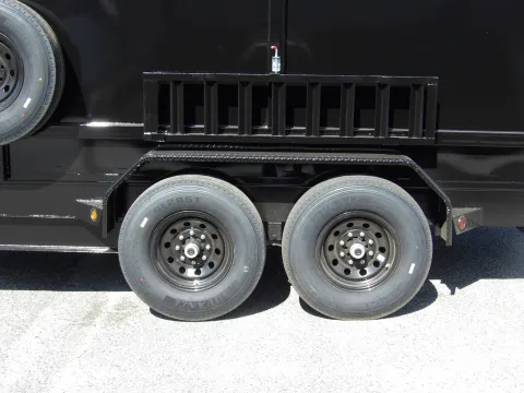 Another view of 2025 Steel Pines Cargo 7x16x4 7K for sale in Cochran, GA at WOW Cargo Trailers