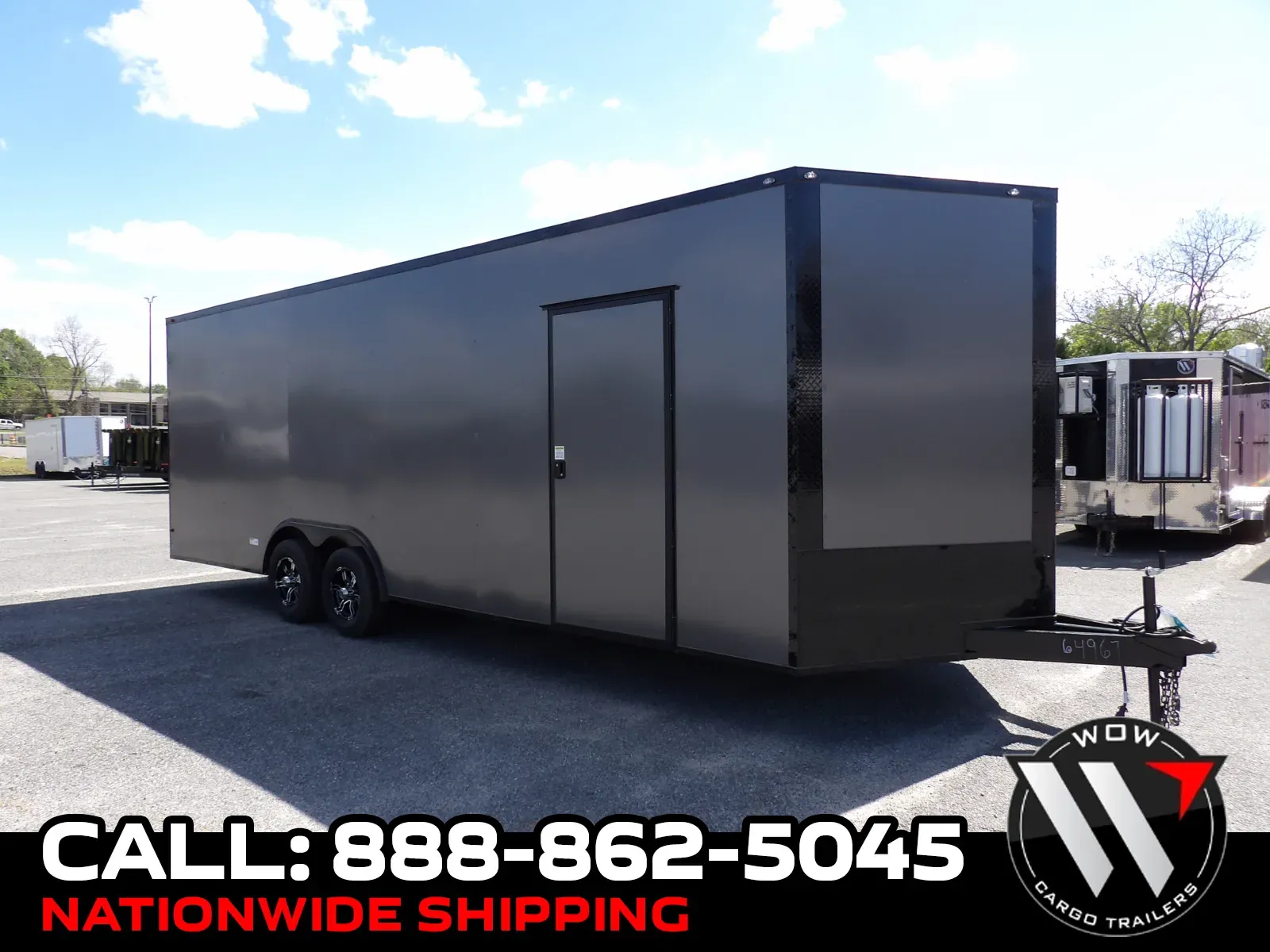 Black 2026 South GA Cargo 8.5X24 Enclosed 52K for sale in Cochran, GA