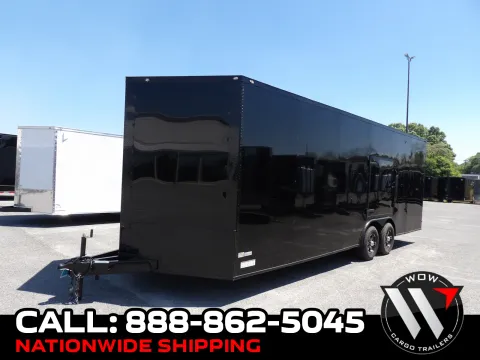 Black 2026 South GA Cargo 8.5X24 Enclosed 52K for sale in Cochran, GA