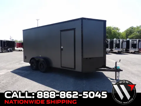 Black 2026 Maximum Cargo 7X16 Enclosed 7K for sale in Cochran, GA