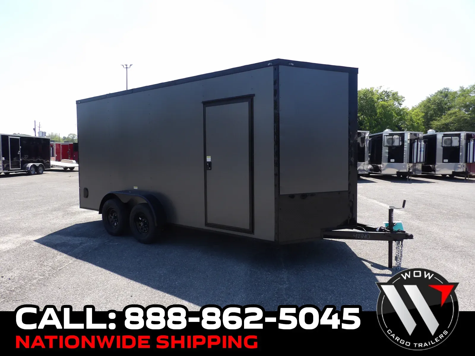 Black 2026 Maximum Cargo 7X16 Enclosed 7K for sale in Cochran, GA