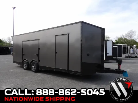 Black 2026 Steel Pines Cargo 8.5X24 Enclosed 52K for sale in Cochran, GA
