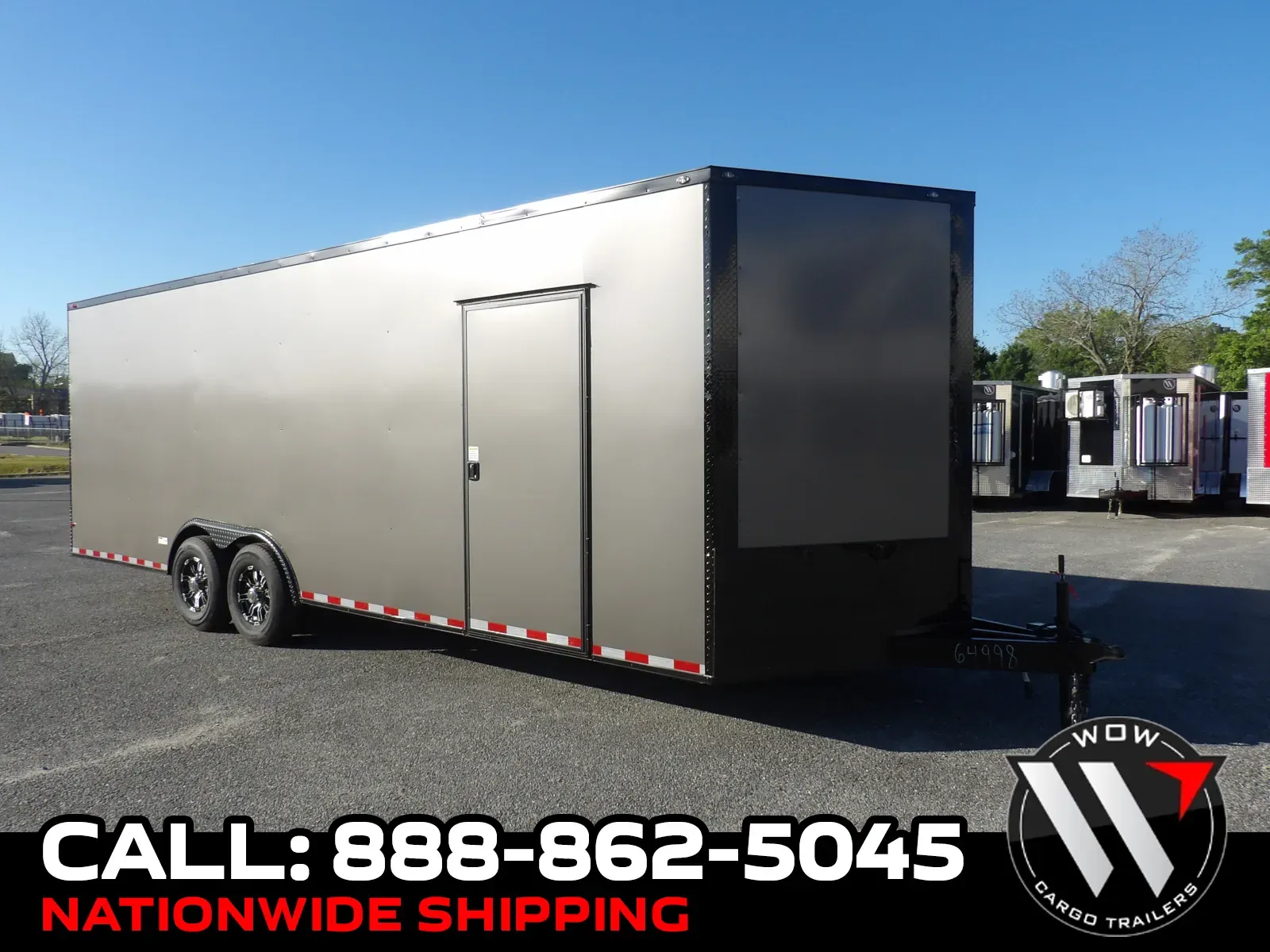 Black 2026 South GA Cargo 8.5X24 Enclosed 7K for sale in Cochran, GA