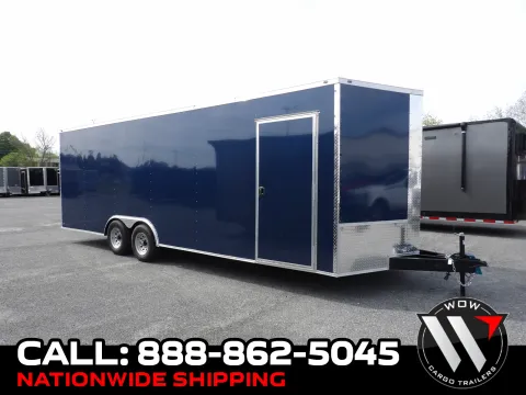 Blue 2026 Steel Pines Cargo 8.5X24 Enclosed 52K for sale in Cochran, GA