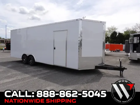 White 2026 South GA Cargo 8.5X24 Enclosed 35K for sale in Cochran, GA