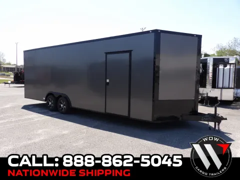 Black 2026 South GA Cargo 8.5X24 Enclosed 52K for sale in Cochran, GA